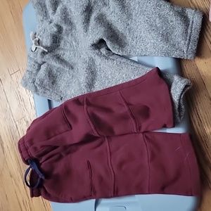 Gap and Gymboree sweatpants